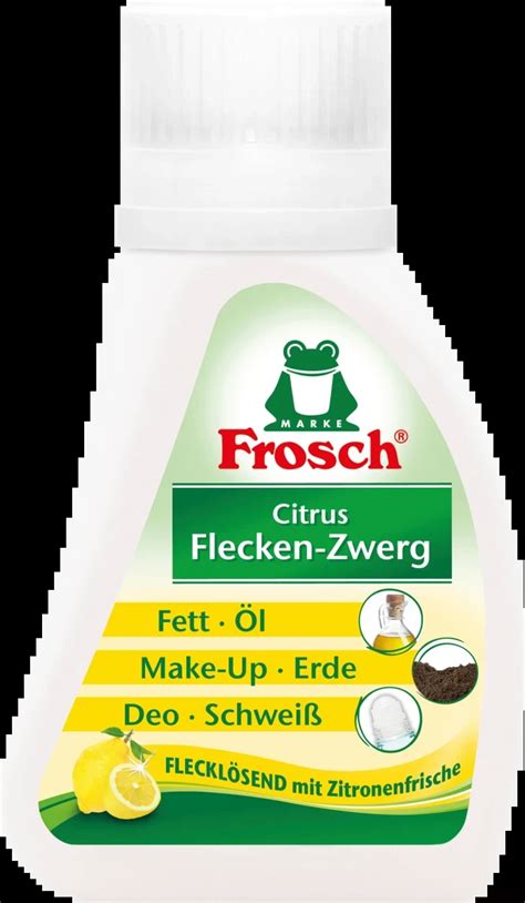 Купить Мини пятновыводитель Frosch Citrus, 75 мл, цена 165.60 ₴ — Prom ...