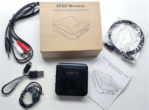 Optical SPDIF Bluetooth Wireless Audio Receiver / Transmitter (Pre ...
