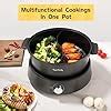 Amazon Food Party Hot Pot Electric Upgraded Separable Shabu Shabu