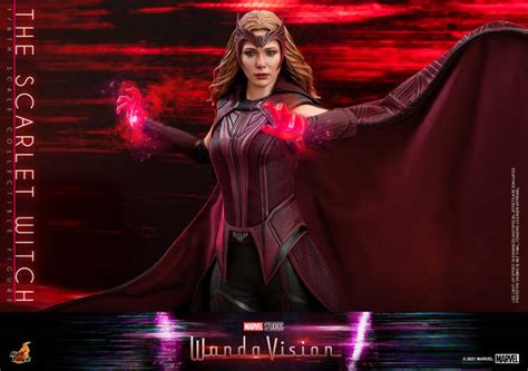 Hot Toys TMS 汪達與幻視緋紅女巫Scarlet Witch 比例收藏級人偶