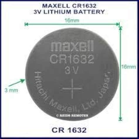 CR1632 Equivalent, Voltage, Size, Uses, And Life(FAQs), 43% OFF
