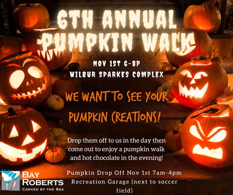 6th Annual Pumpkin Walk Bay Roberts Newfoundland And Labrador