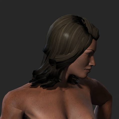 Beautiful Naked Woman Character 3D Model By 123IGOR