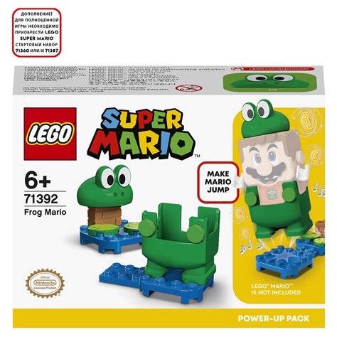 Конструктор LEGO Super Mario Марио-лягушка 71392 купить по цене 99 ₽ в ...