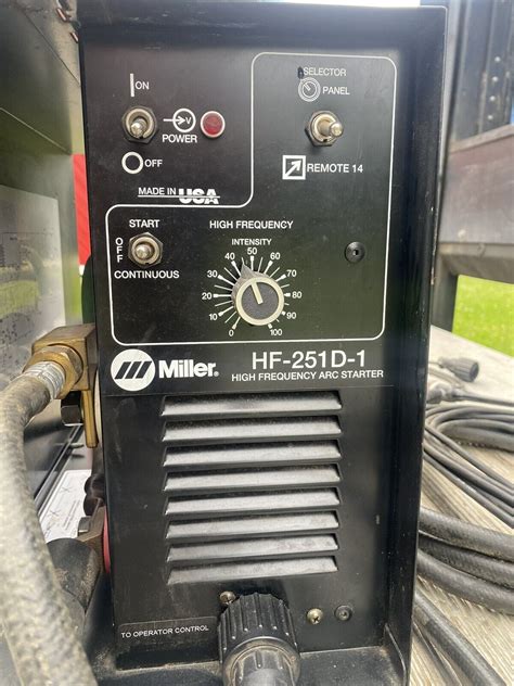 Miller HF 251D 1 High Frequency Arc Starter For TIG Welding EBay