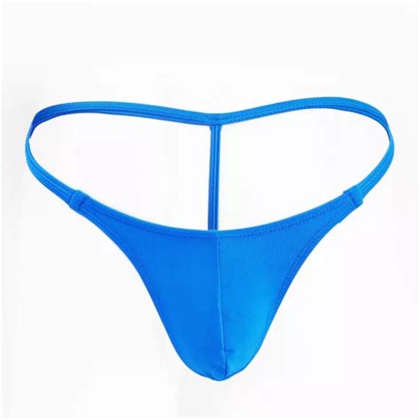 HOMMES SEXY SLIP Bikini Suspensoir G String Pochette Bulge Sous