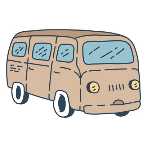 Cartoon Van Png And Svg Design For T Shirts