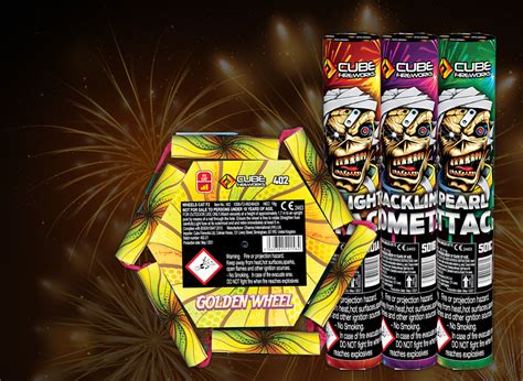 Cube Fireworks Supplying The Trade Throughout The Uk