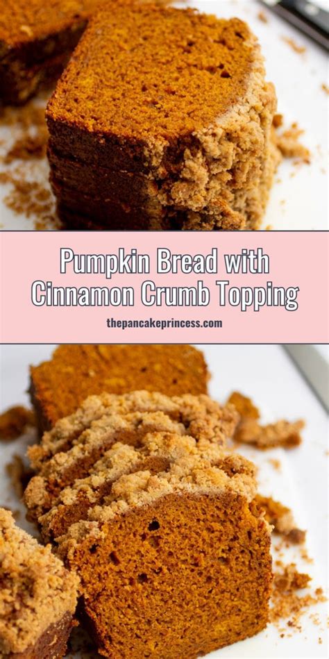 Easy Streusel Pumpkin Bread Recipe Starbucks Pumpkin Bread Pumpkin