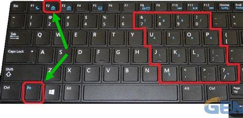 кнопка Numpad на клавиатуре ноутбука