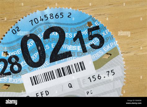 Tax Disc Hi Res Stock Photography And Images Alamy