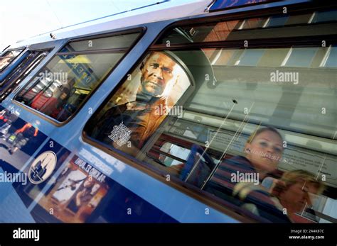 The Tram In Oslo Stock Photo Alamy
