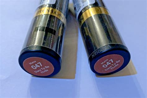 Lot Revlon Cosmetics Super Lustrous Lipstick Matte Dare To Be Nude Ebay