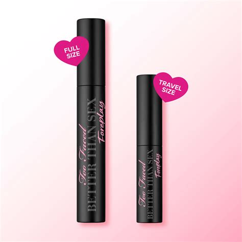 Travel Size Better Than Sex Foreplay Mascara Primer Too Faced