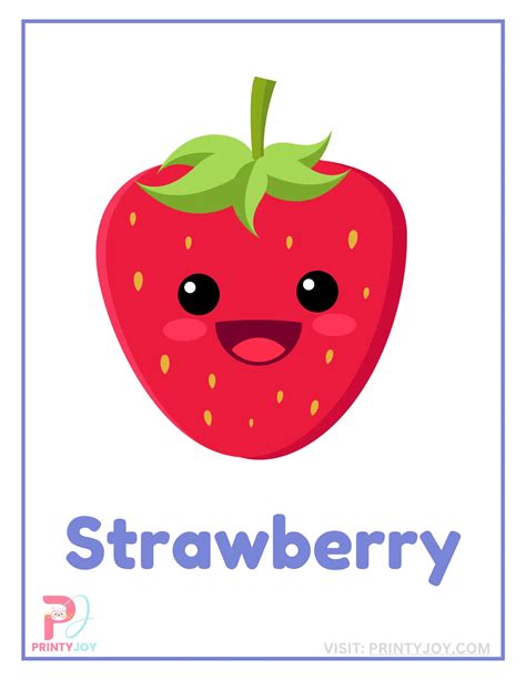 Fruit Display Posters For School
