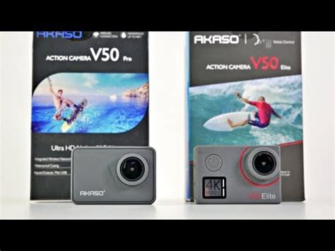 AKASO V50 PRO vs AKASO V50 ELITE - Head to Head Action Camera ...