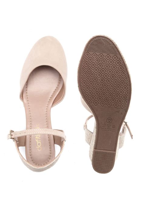 Sand Lia Dafiti Shoes Anabela Nude Compre Agora Dafiti Brasil