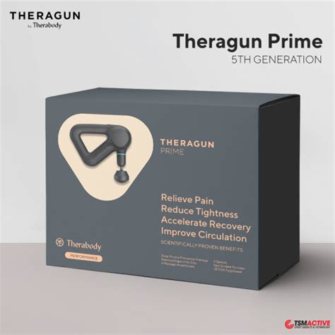 Theragun Prime (Gen 5) เครื่องนวด บรรเทาอาการปวดคอ และหลังแบบพกพา