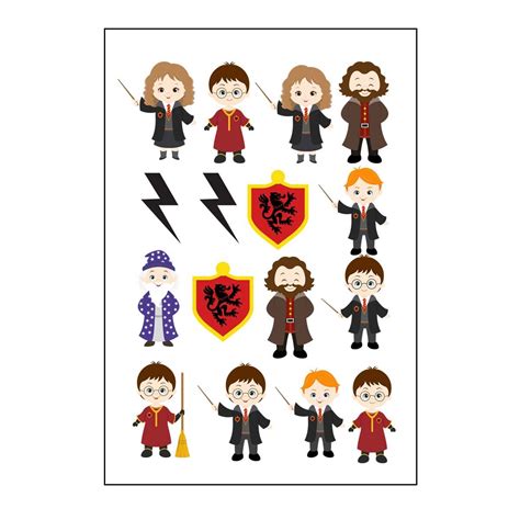 Harry Potter Temporary Tattoos