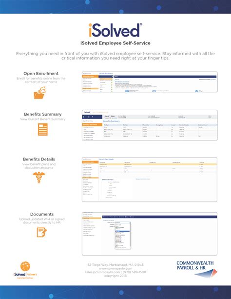 Employee Self Service with iSolved - Commonwealth Payroll & HR