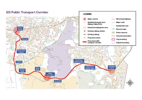 Ipswich To Springfield Central Public Transport Corridor Ipswich City