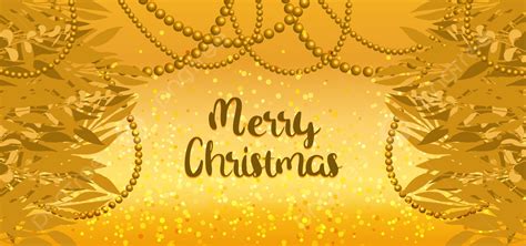 Background Latar Belakang Warna Emas Natal Hari Natal Kartu Natal