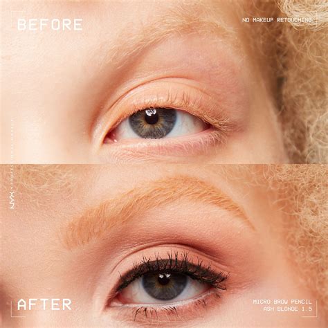 K B Micro Brow Pencil Ash Blonde Fra Nyx Professional Makeup Matas