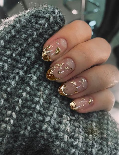 Фольга на ногтях | Ногти, Маникюр, Фольга