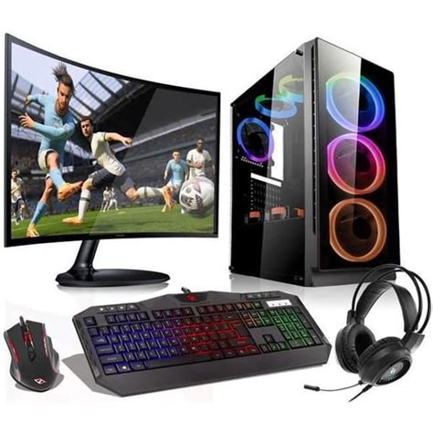 Vist Ryzen 5 Gaming Kit 32 Gb Ram Rtx 3060 1 Tb M2 Ssd Lcd 24