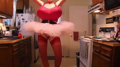 Tutu Red Shemale Ladyboy Ladyboy Porn Feat CarlottaCD