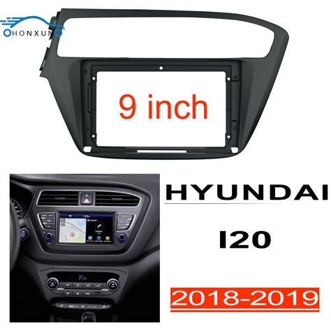 Honxun 9 Inch Android Head Unit Player Facia Plate 2din Radio Frame Car