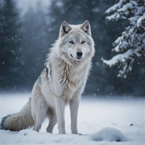 Premium Photo Alpha Wolf