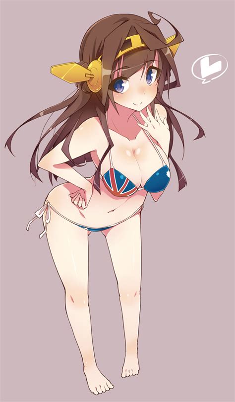 Union Jack Bikini Art Danbooru