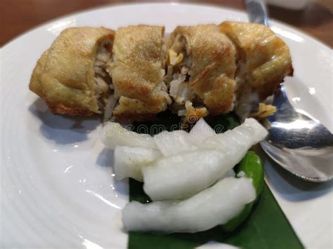 Snack Fried Lumpia Stock Image Image Of Solo Snack 263928173
