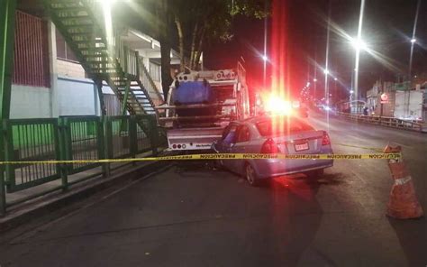 Muere Automovilista Al Chocar Contra Cami N De Basura En Iztapalapa