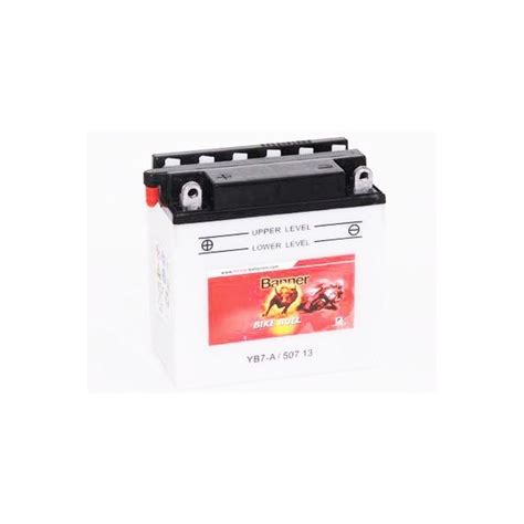 Batterie Quad BANNER YB7 A 12v 8ah Batterie4moto Fr