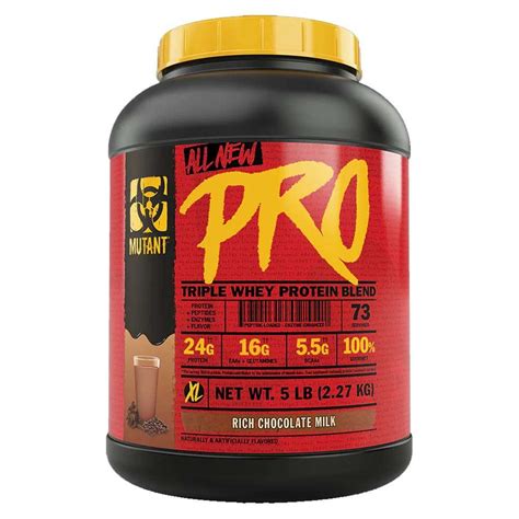 mutant pro triple whey protein blend lbs  shipping muscle recovery