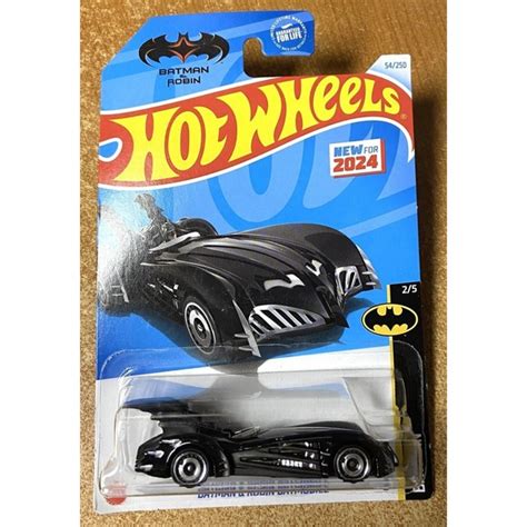 Hot Wheels Toys 224 Hot Wheels 54 Batman Robin Batmobile Black Poshmark