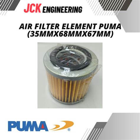 Puma Air Compressor Air Filter Element Puma 35mmx68mmx67mm Shopee