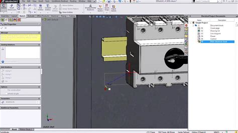 Solidworks Electrical 3d Sketching For Electrical 3d Youtube