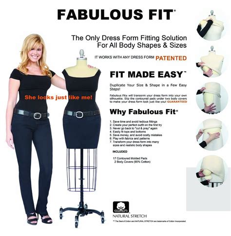 Dress Form Fitting System By Fabulous Fit