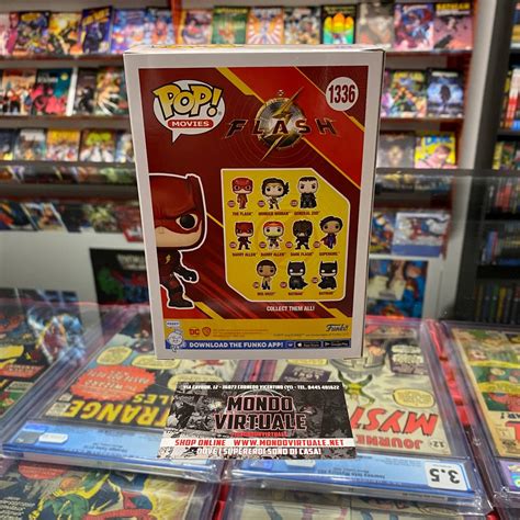 Funko Pop 1336 Barry Allen Suit Flash Dc Studios Mondo Virtuale