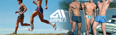 Aimpact Mens Vintage Swim Briefs Sexy Bikini Swimwear Quick Dry Retro Swimsuit With Drawstring