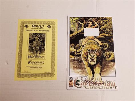 Cavewoman Prehistoric Pinups Budd Root Nude Adult Variant Comic Ltd Of