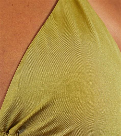 Buy MissPap Double Strap Triangle Bikini Set In Green 6thStreet Kuwait