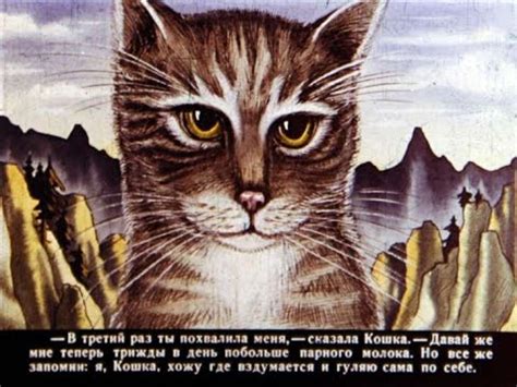 Кошка, Которая Гуляет Сама по Себе монтаж - YouTube