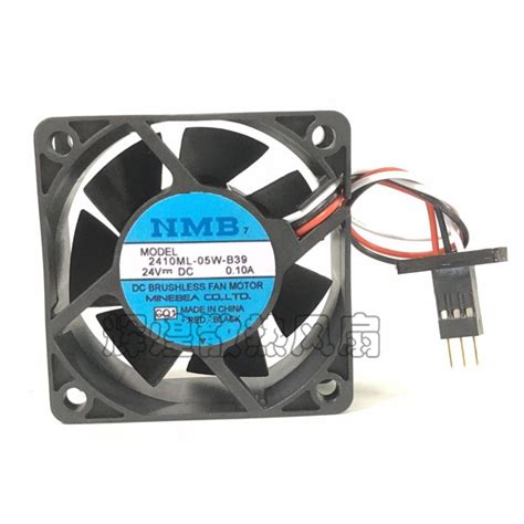 Original NMB 6025 2410ML 05W B39 24V FANUC System Digital Machine Fan