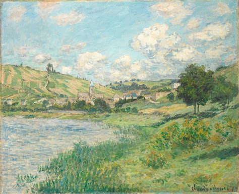 Paysage Vétheuil Claude Monet Musée d Orsay