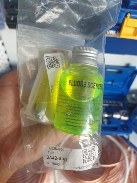 Ультрафиолетовая жидкость для поиска утечек фреона (30мл) в Алматы от ...