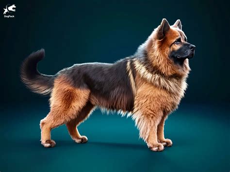 Chow Shepherd Loyal Protective Chow German Shepherd Mix